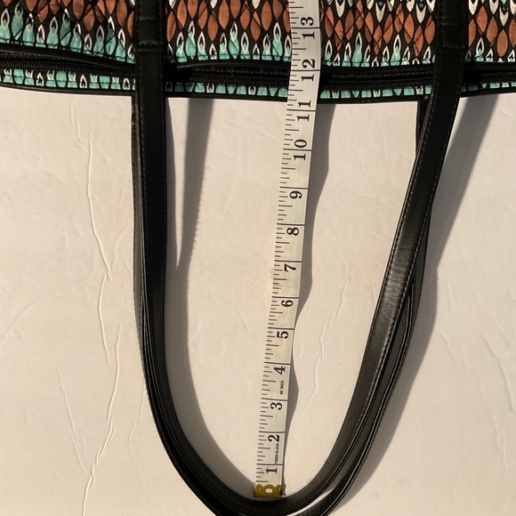 Vera Bradley Trimmed Sierra StreamTote Travel Bag - Picture 9 of 15